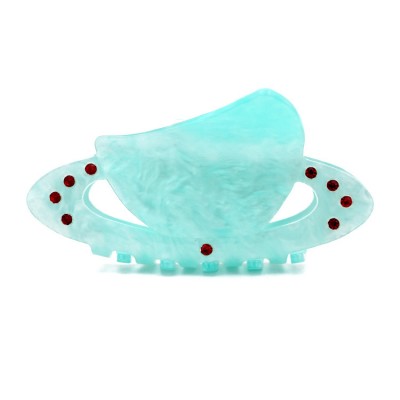 Acrylic Grip Point Diamond Hair Claw