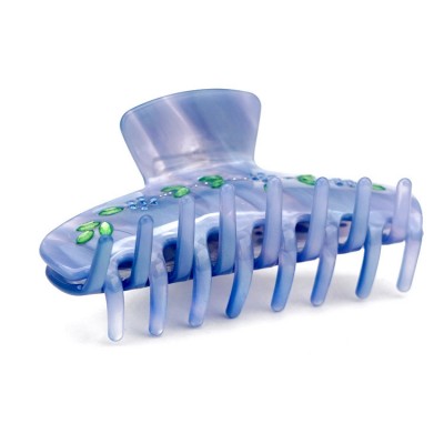 Acetate Hair Claw with Diamond