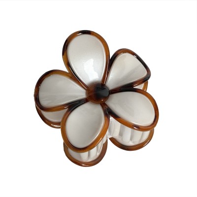 Resin Flower Hair Claw