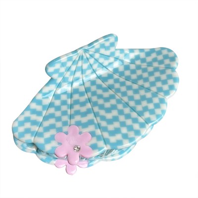 Acetatet Diamond Shell Flower Hair Claw