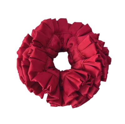 Flower Satin Hair Scrunchies