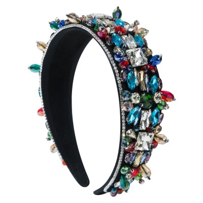 Korean Luxury Crystal Beaded Headband