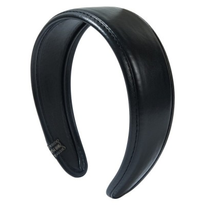 Vintage PU Leather Wide Headband