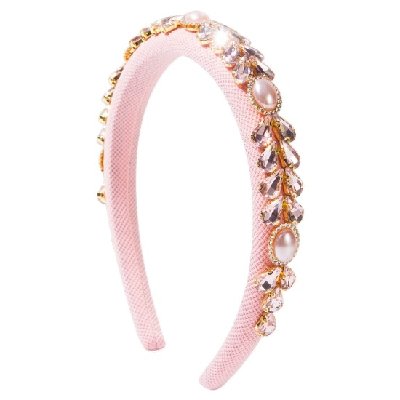 Baroque Vintage Multicolor Crystal-Embellished Headband