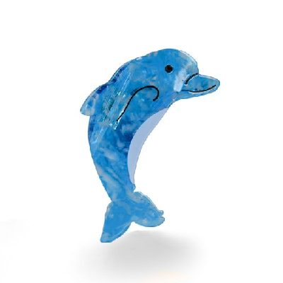 Graceful Ocean-Inspired Acetate Hair Claw 