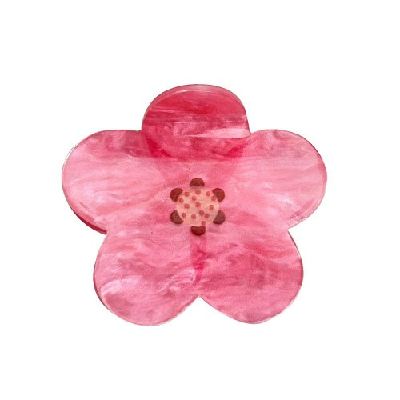 Fresh Spring Blossom Acrylic Hair Claw