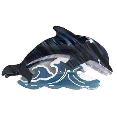 Charming Ocean Animal Acetate Hair Claw 
