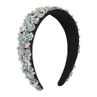 Vintage Baroque Crystal-Inspired Headband