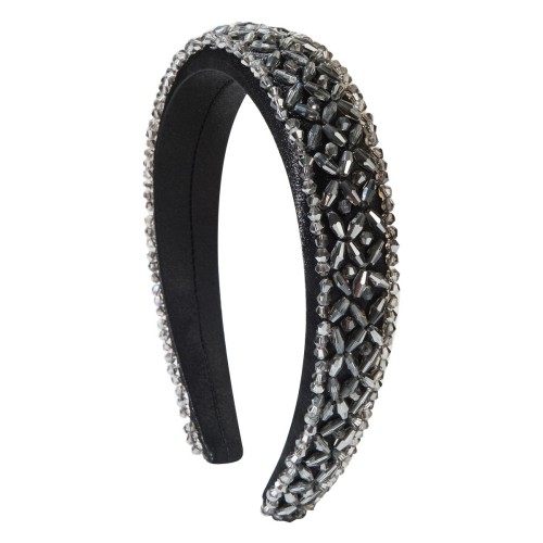 European Baroque Deluxe Handsewn Crystal Headband