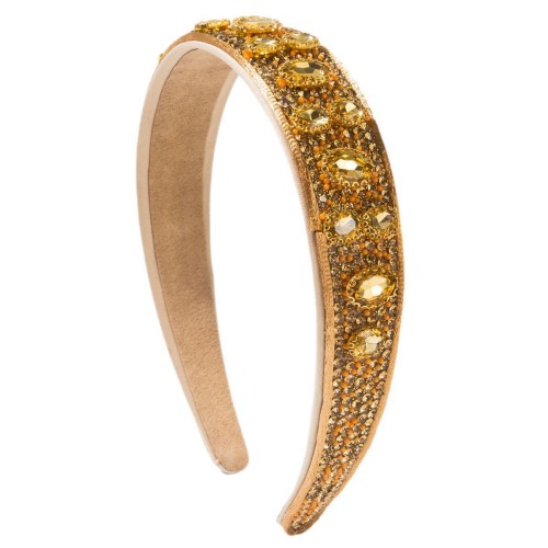 Retro Sparkling Rhinestone Elegant Statement Headband