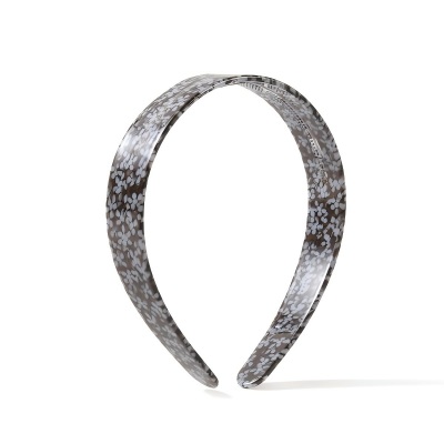 French Minimalist Wide Acetate Headband